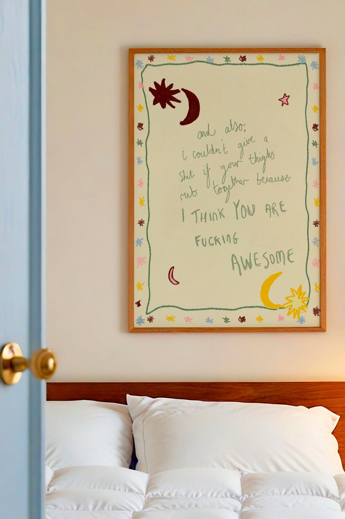 And Also..., I THINK YOU ARE FUCKING AWESOME Art Print