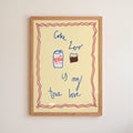 Coke Zero is My True Love Art Print