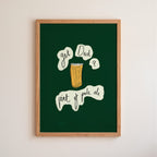 Get Dad A Pint of Pale Ale Art Print