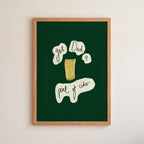 Get Dad A Pint of Cider Art Print