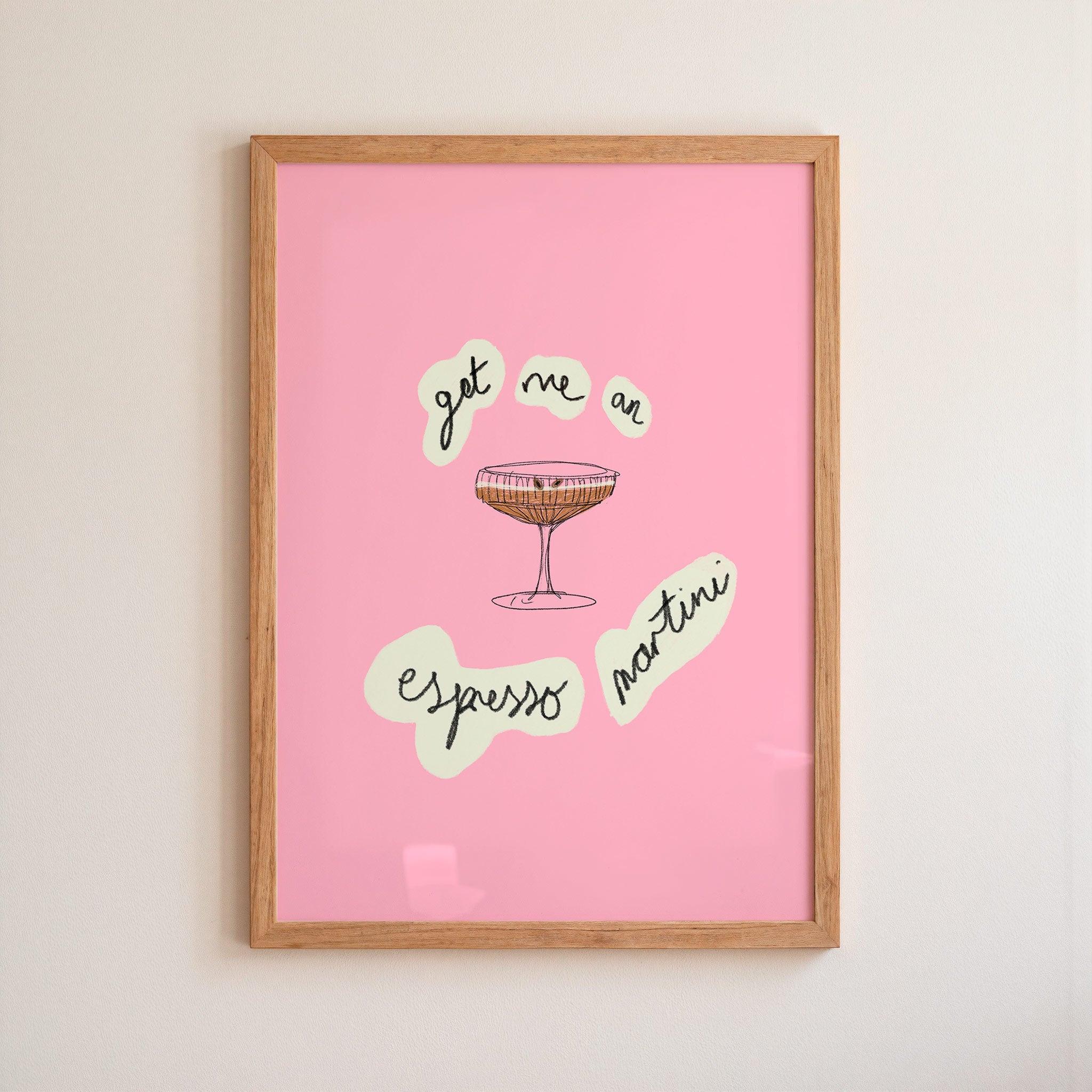 Get Me An Espresso Martini Art Print