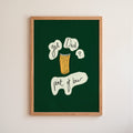 Get Dad A Pint of Beer Art Print