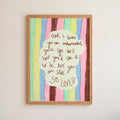 And I Know...SO LOVED, Art Print