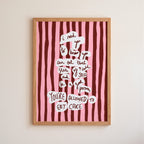 I Need You To..ALLOWED TO EAT CAKE Art Print