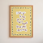 I Need You To...not lost WHOLE AS YOU ARE Art Print