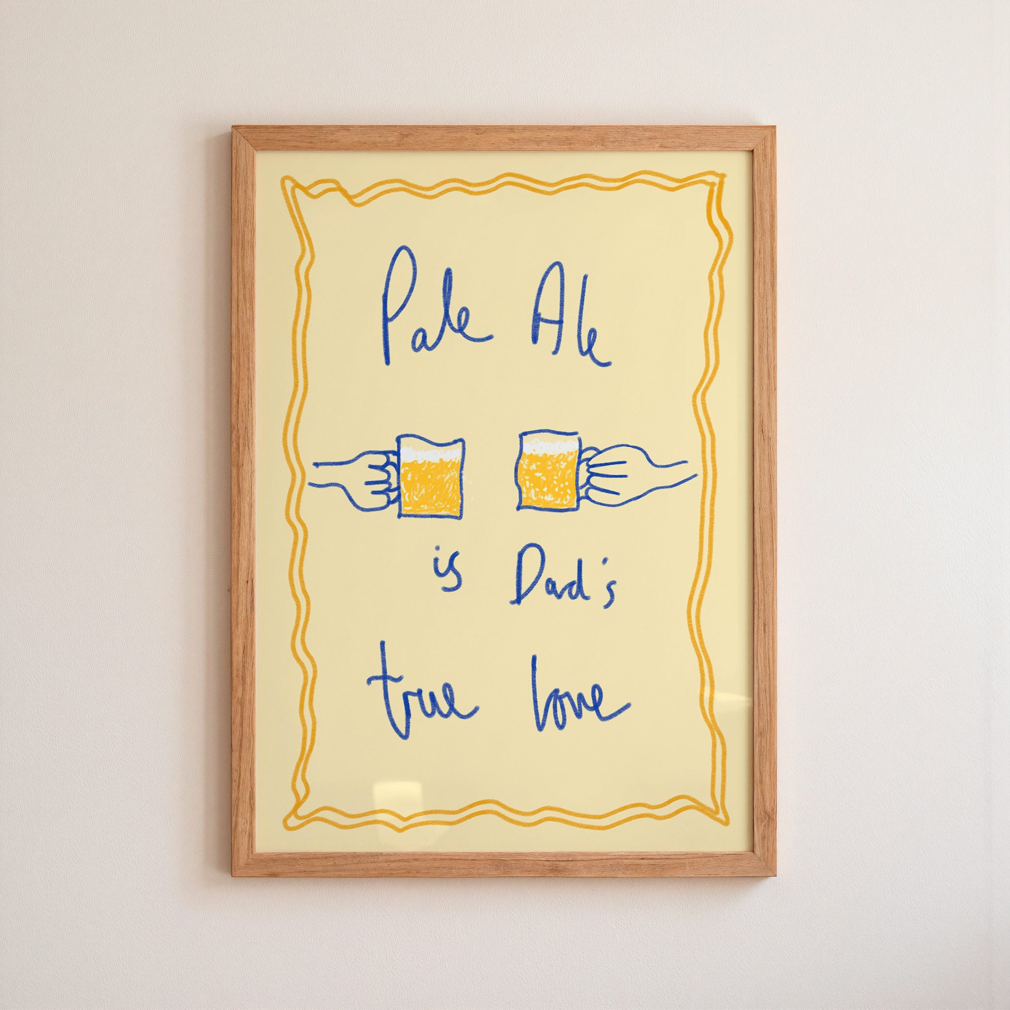 Pale Ale is My True Love Art Print