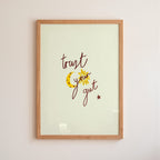 Trust Your Gut Art Print